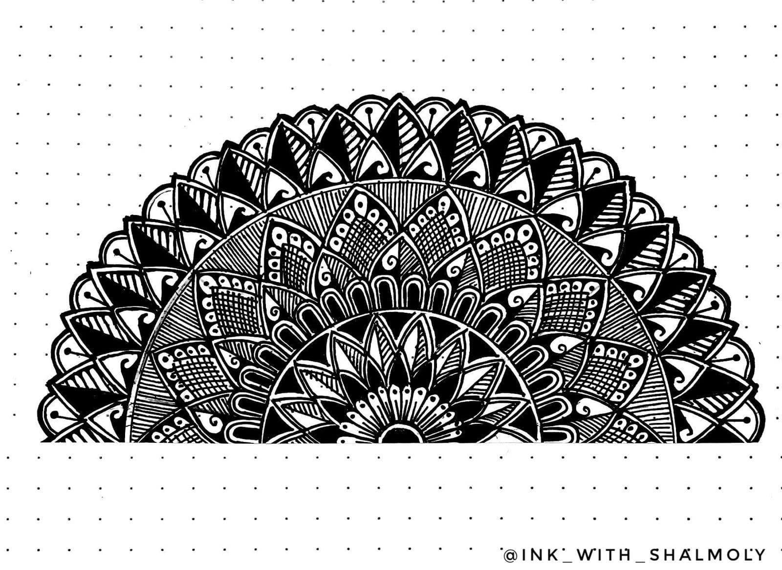 Half Mandala